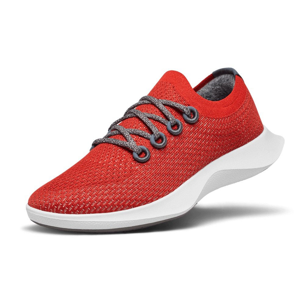 Allbirds Women's Tree Dashers - Running Shoes Red - NOX548396